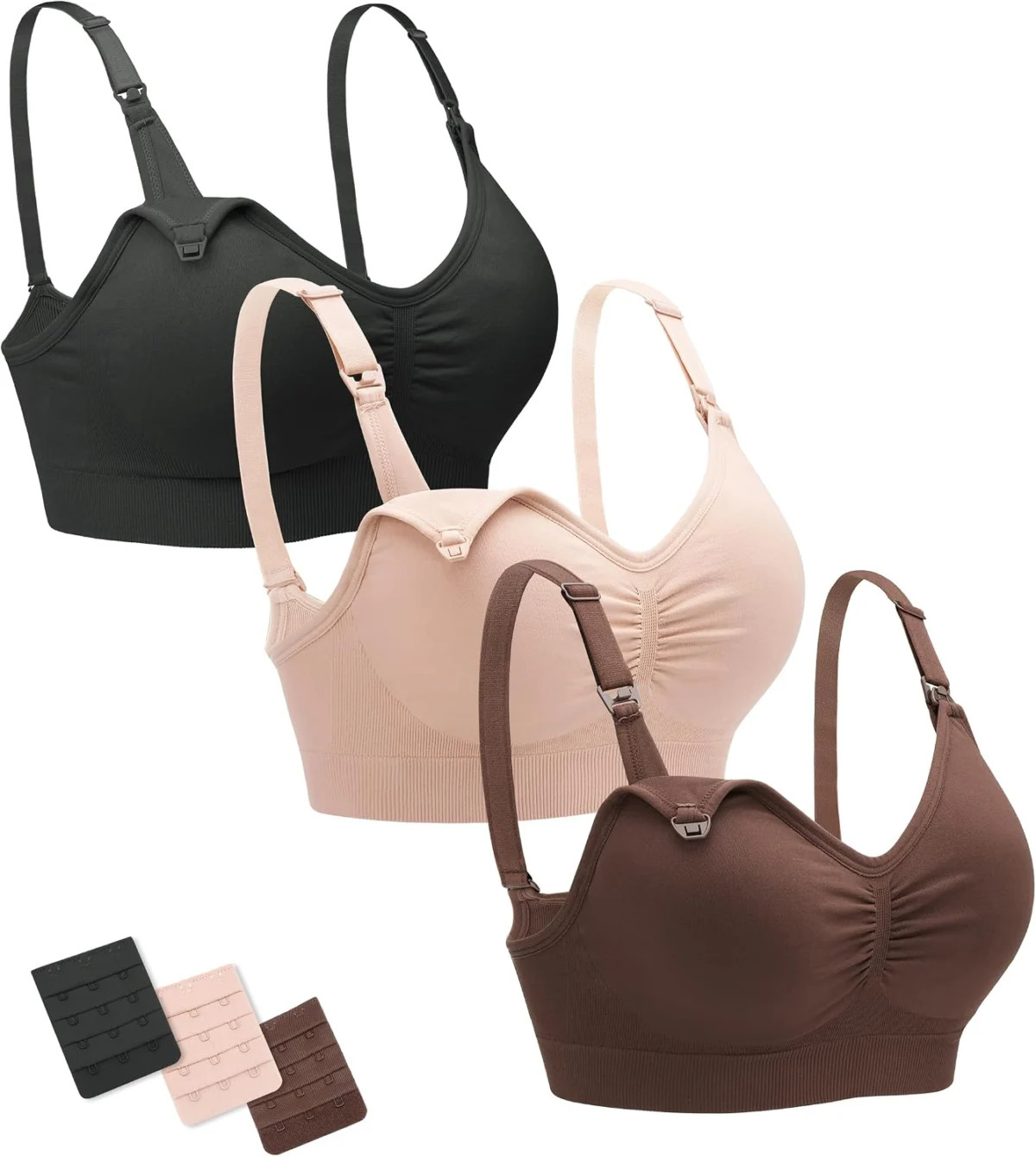 Stelle Nursing Bras 3-Pack Only $10.xx (Reg. $26) at Amazon