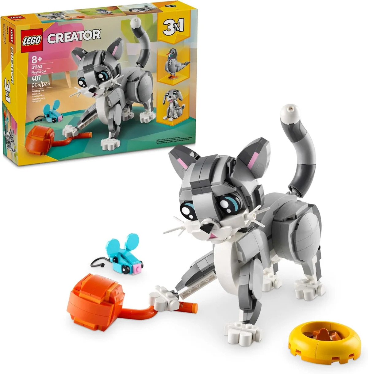 LEGO Creator Cat Building Toy Only $20.xx at Amazon