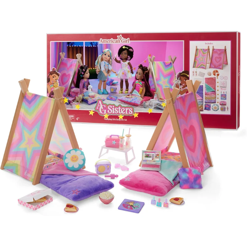AG Sisters Glamping Girls Sleepover Set Deal: Save 50% at Amazon