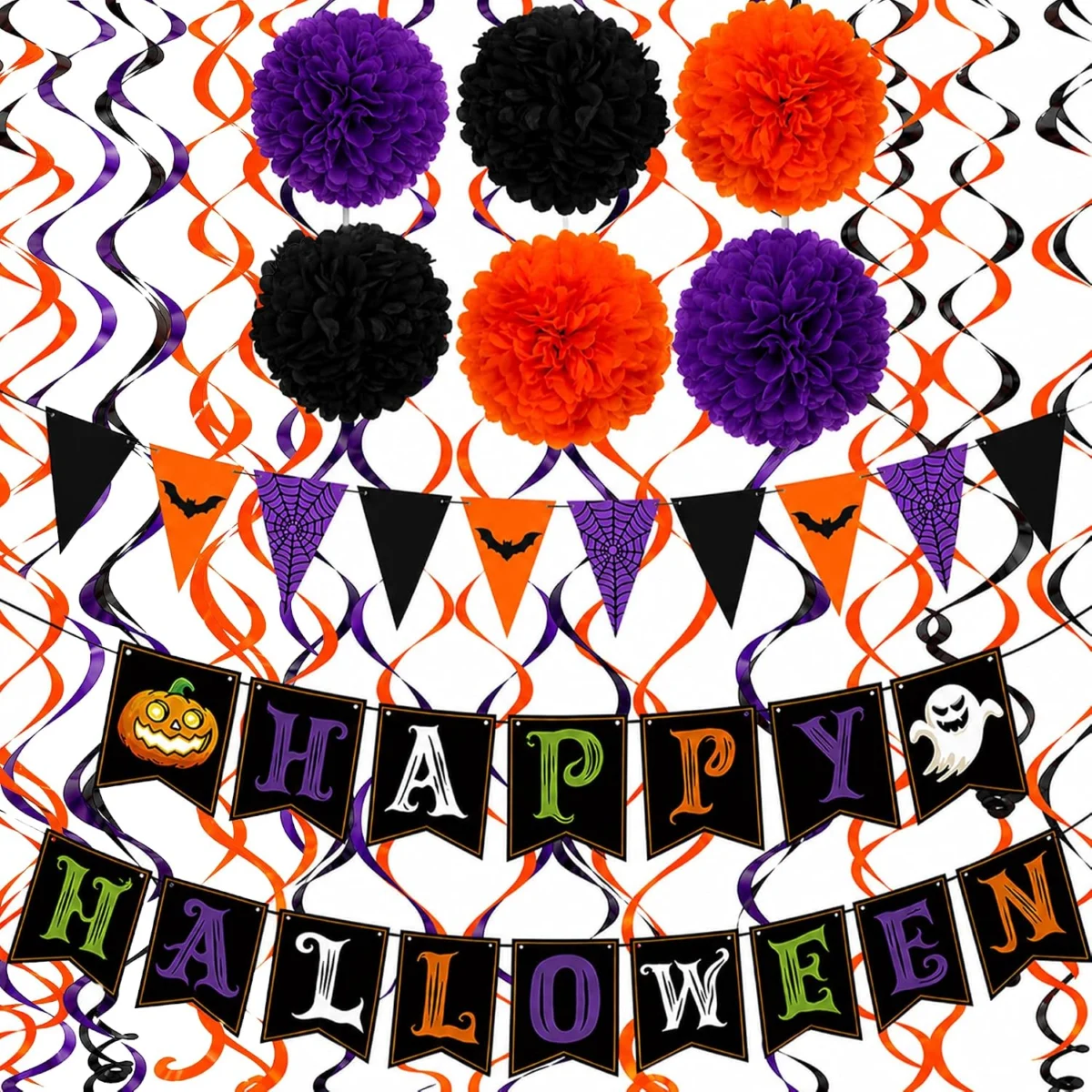 Halloween Decorations 16-Piece Set Only $3.xx (Reg. $16) at Amazon