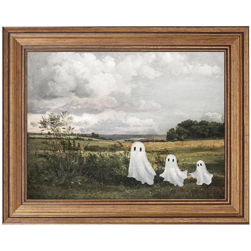 Vintage Halloween Wall Art Deal: Save $8.xx at Amazon