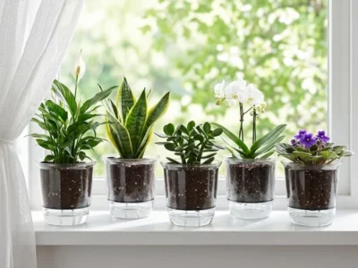 Self-Watering-Pots-Set