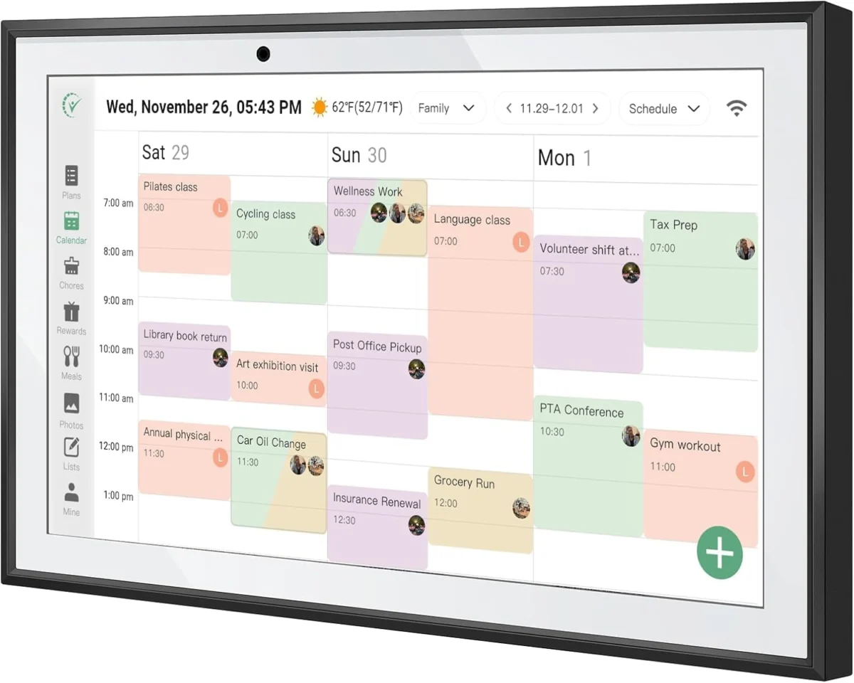 WiFi Digital Smart Family Calendar Only $69.xx (Reg. $350) at Amazon