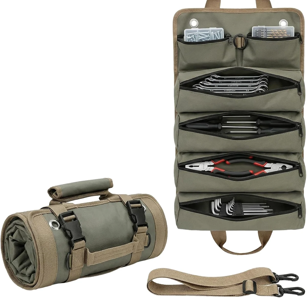 6-Pocket Roll-Up Tool Bag Organizer Only $14.xx (Reg. $28)