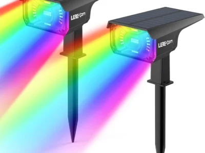 Solar Halloween Lights 2-Pack Just $13.xx (8 Color Options) at Amazon