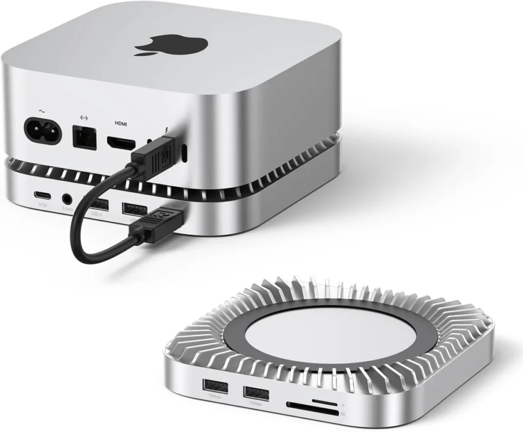 【M4/M4Pro】RayCue Macmini Hab&Stand DK5A1 Save on Raycue Mac mini M4 Dock – Just $28 at Amazon