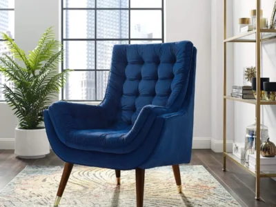 Modway Velvet Lounge Chair Deal: Free Shipping at Amazon