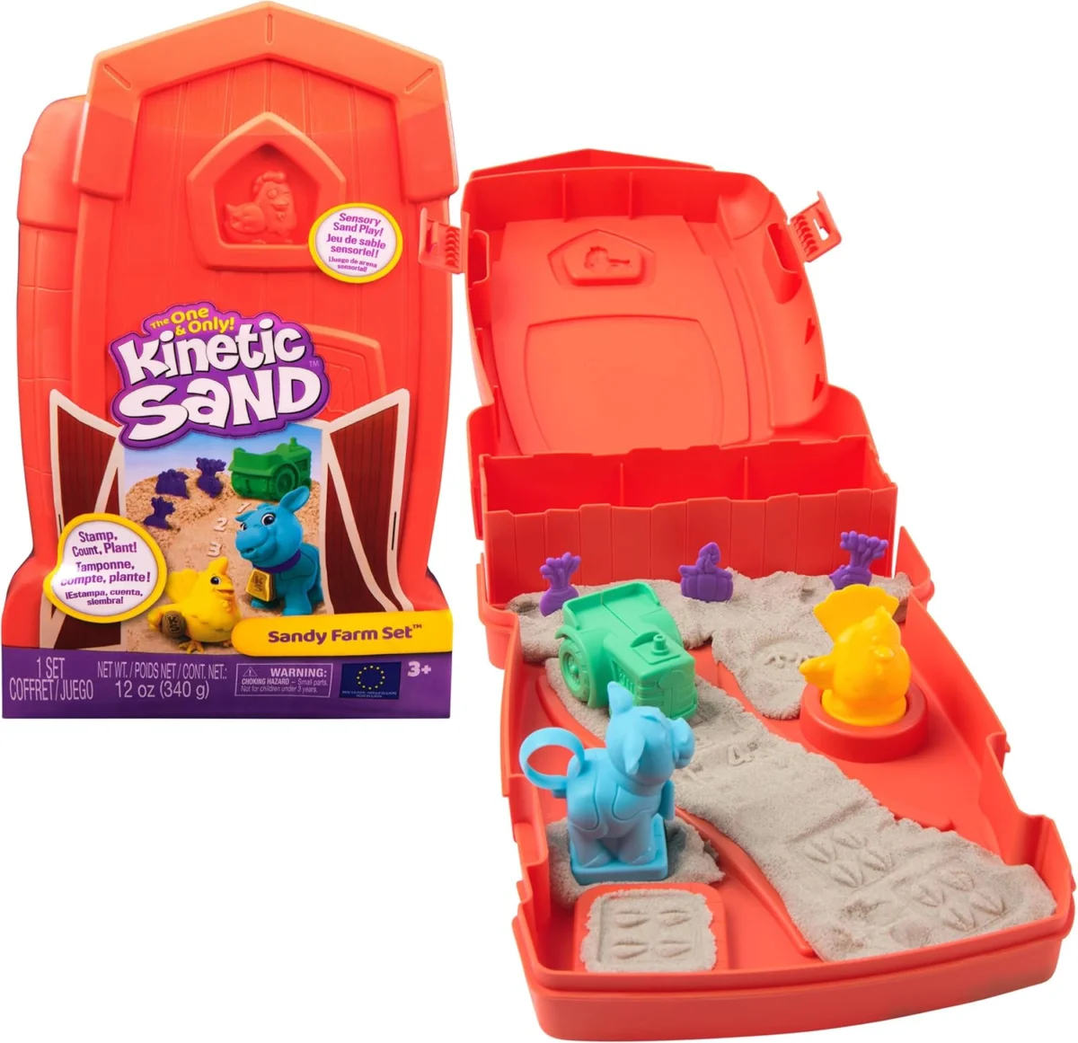 Kinetic Sand Sandy Farm Set Only $7.xx (Reg. $16) at Amazon