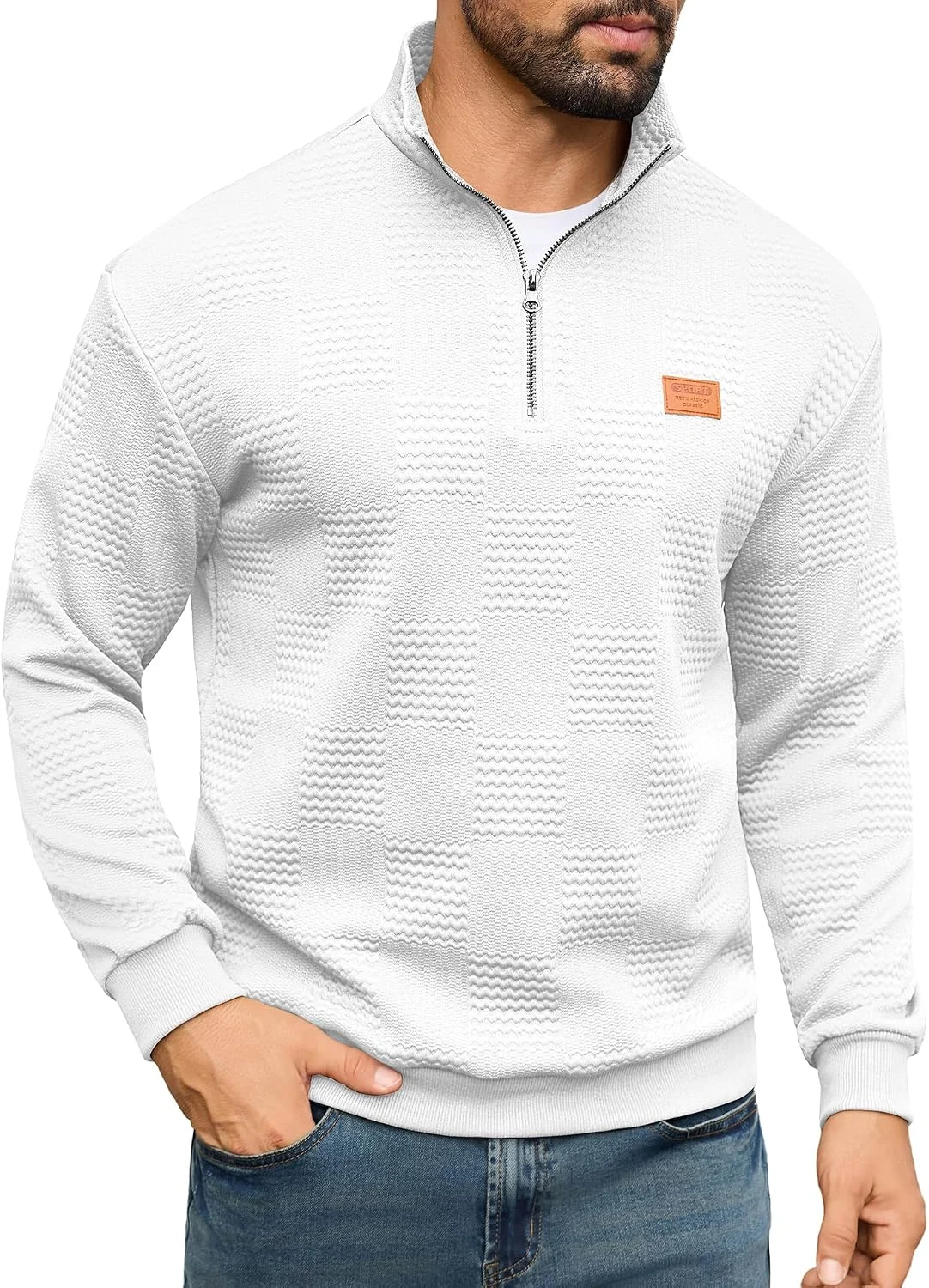 Men’s Quarter Zip Pullover Only $9.xx (Reg. $20) at Amazon