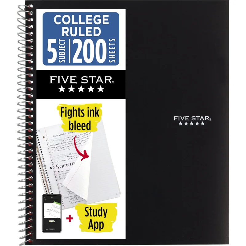 Five Star Spiral Notebook Deal: Save $9.xx at Amazon