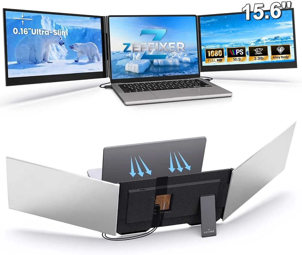 15.6″ Triple Laptop Screen Extender Only $189.xx (Reg. $260)