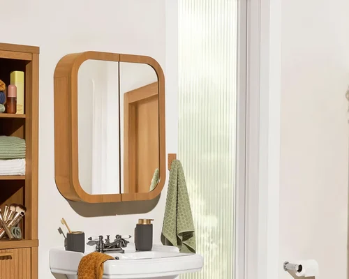Mirrored Medicine Cabinet for $27.23 (Reg $99) at Walmart