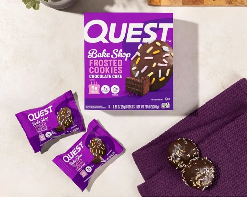 Quest 8-Count Protein Cookies Deal: Low-Calorie Snack for $5