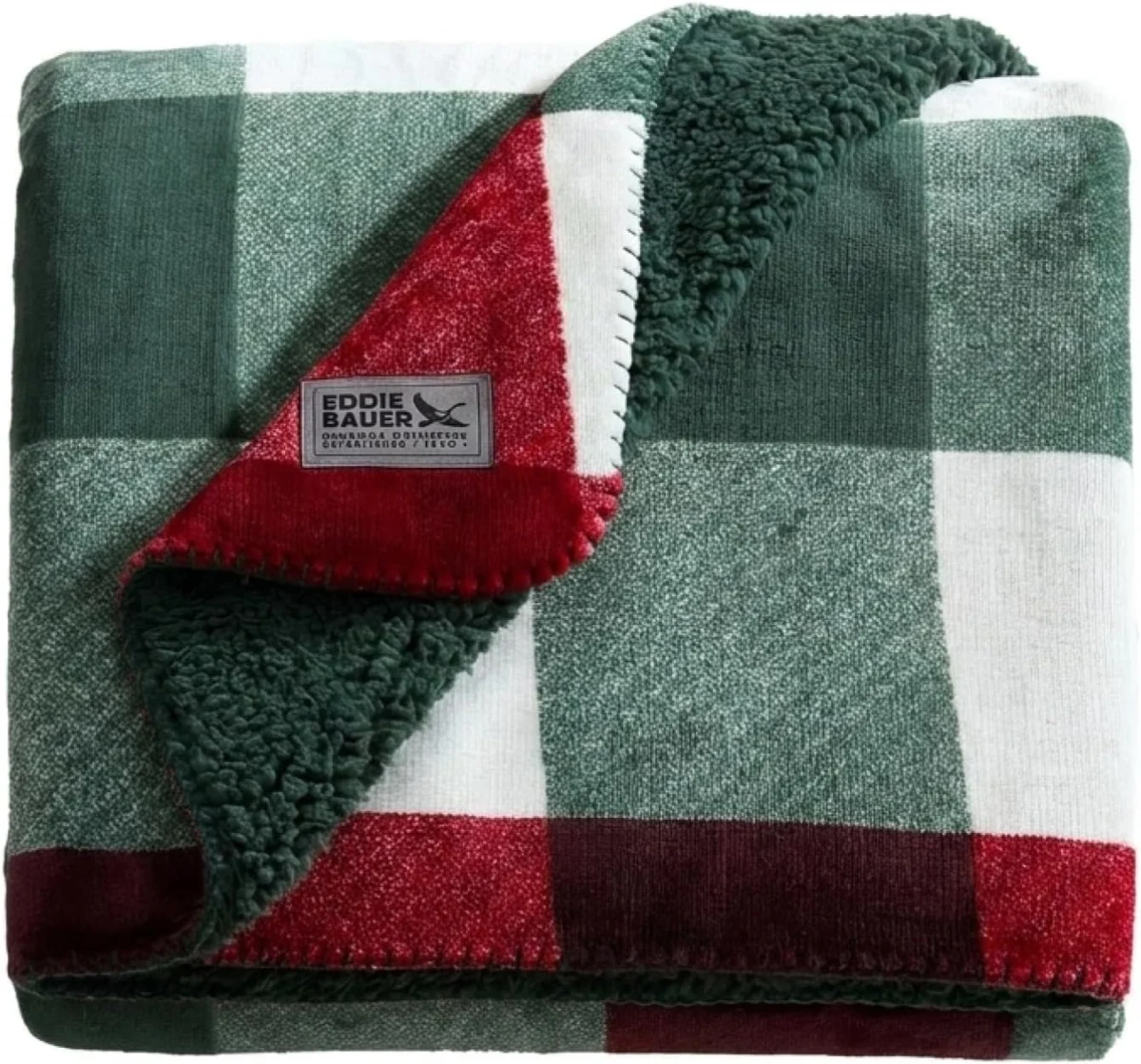 Eddie Bauer Reversible Plaid Throw Blanket Only $13.xx at Amazon