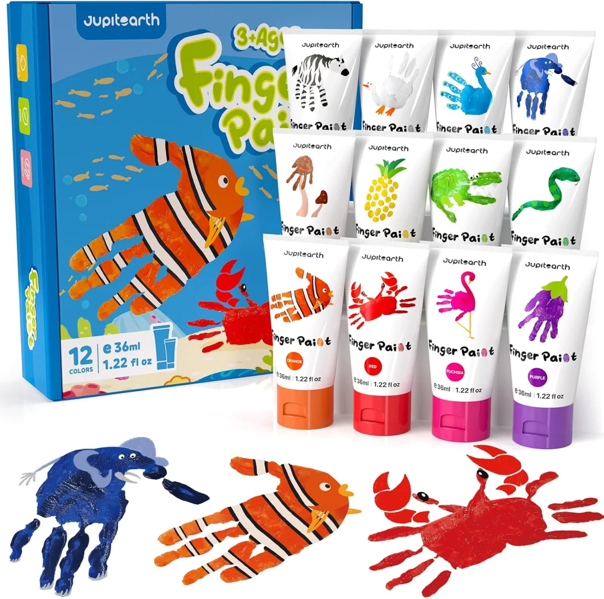 Finger Paint 28-Piece Kit Just $9.xx at Amazon