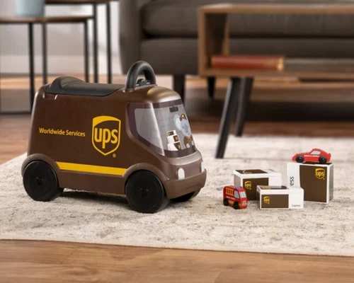 Radio Flyer UPS Delivery Truck Ride-On Deal at Target