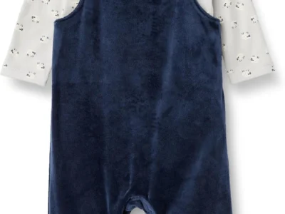 Amazon Essentials Babies’ Velour Overall Set Only $10.xx (Reg. $19)