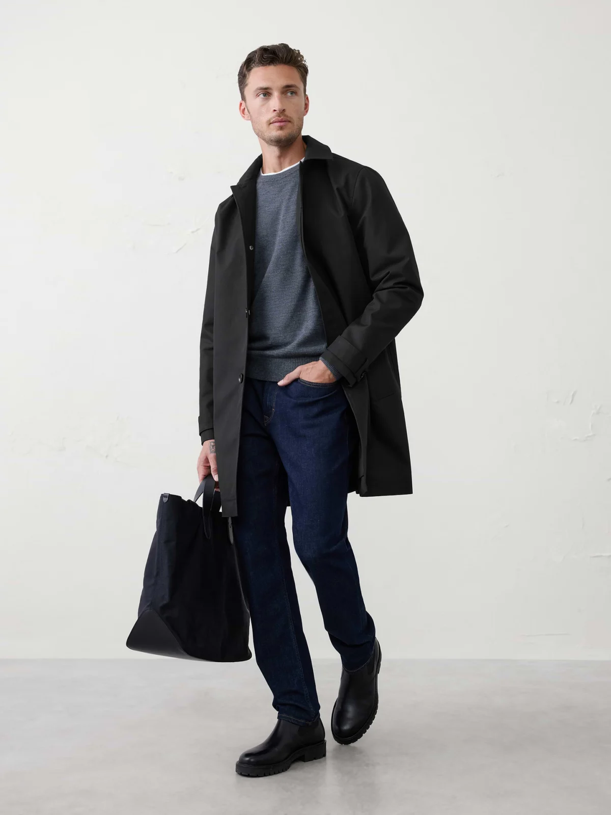 Banana Republic Factory Men’s Trench Coat Only $50 at Banana
