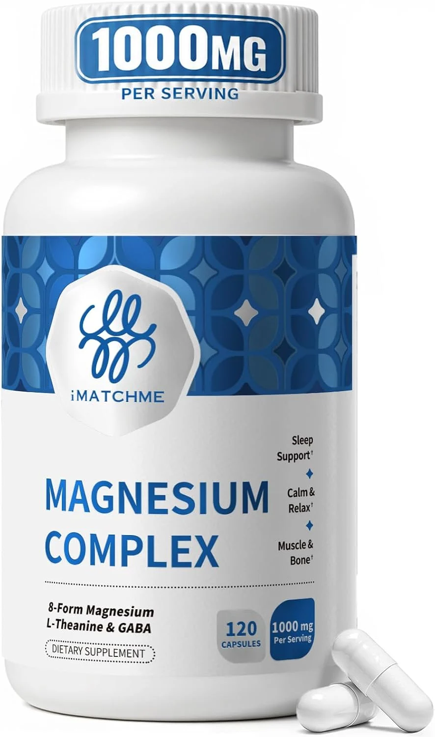 iMATCHME Magnesium Complex 120-Count Only $8.xx at Amazon