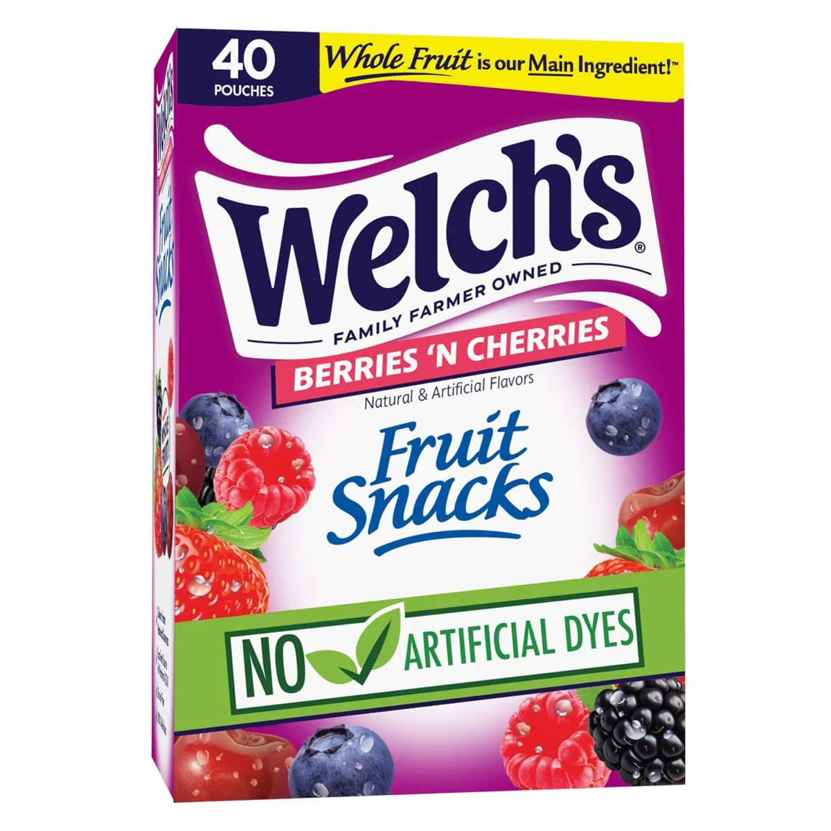 Welch’s Fruit Snacks 40-Pk 0.8-Oz Only $3.xx at Amazon