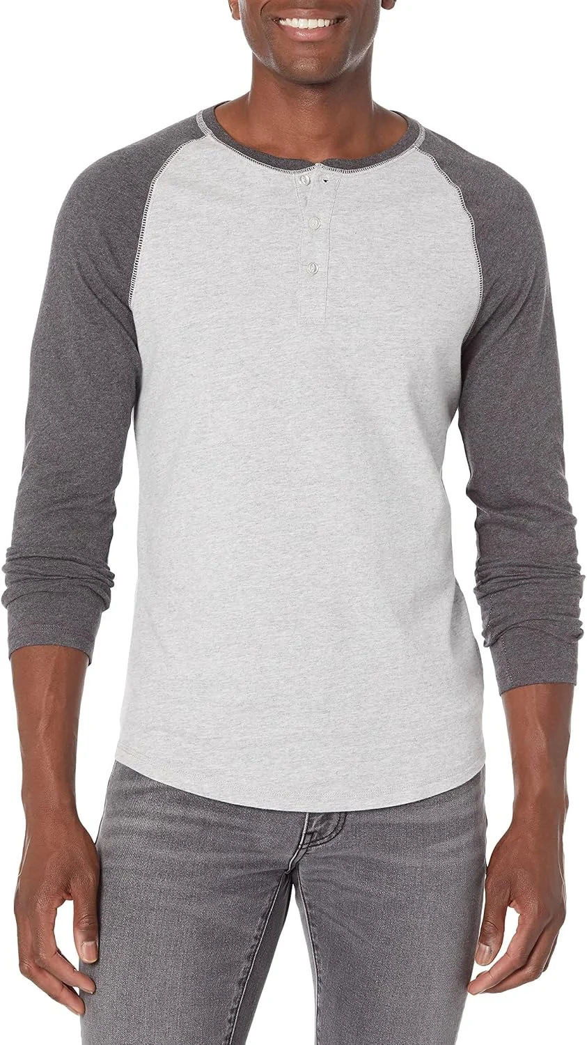 Amazon Essentials Men’s Henley Shirt Only $8.xx (Reg. $11)