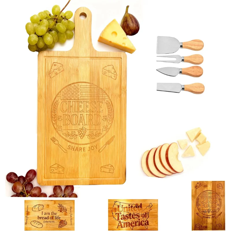 Cheese Board and Knife Set Deal: Save $6.xx at Amazon