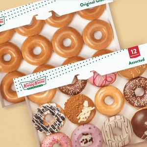 Original or Assorted Dozen Krispy Kreme Donuts Only $12 at Krispykreme