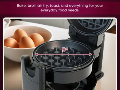 Elite Cuisine Waffle Maker Only $10.49 (Reg. $25) at Kohl’s