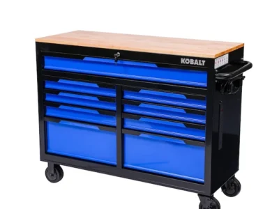Kobalt Rolling Wood Workbench with Drawers $100 Off at Lowes