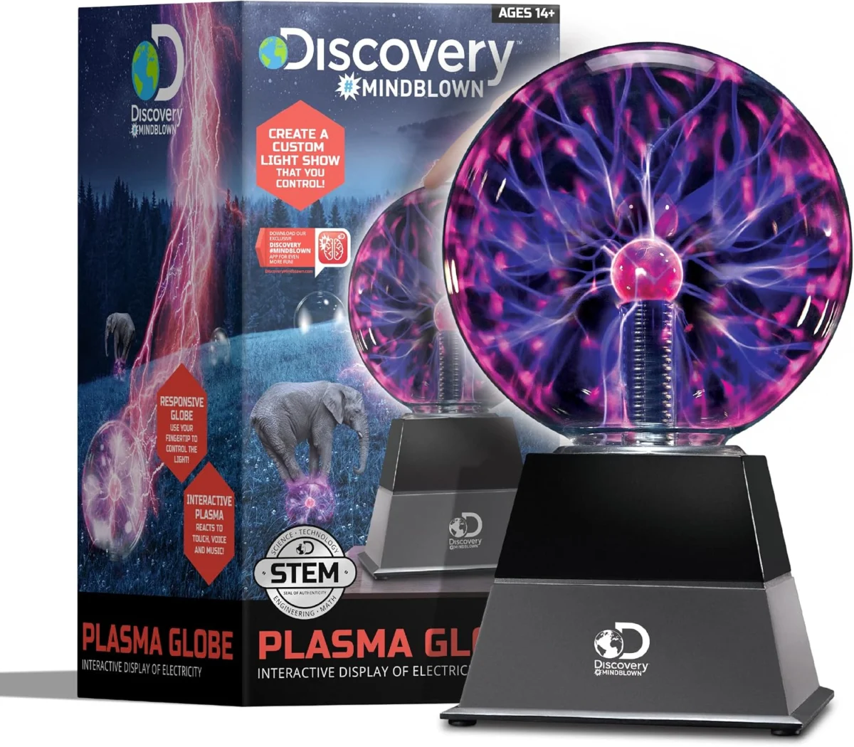 Discovery Plasma Globe Lamp Only $10.xx at Amazon