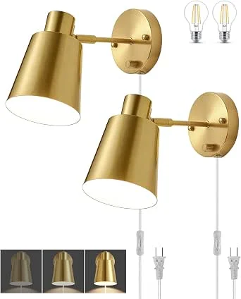 Dimmable Plug in Wall Sconces 70% Off at Top Store