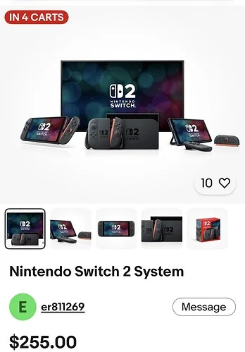 Nintendo Switch 2 Console Only $449.xx at Woot