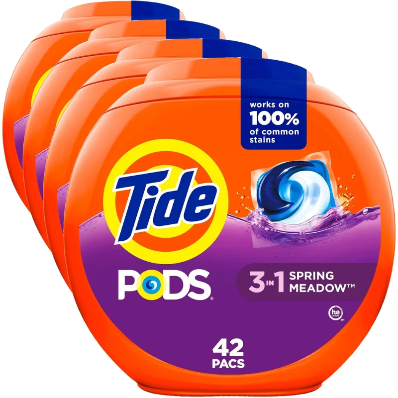 Tide Pods Laundry Detergent 4-Pack Deal: Save $27.xx at Amazon