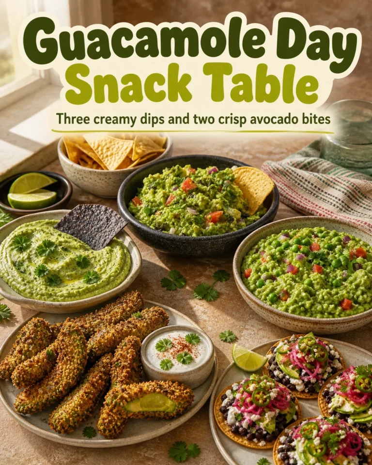 Free Guacamole at Moes