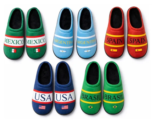 Men’s Soccer Fan Slippers ONLY $3 each (Reg $20) at Walmart