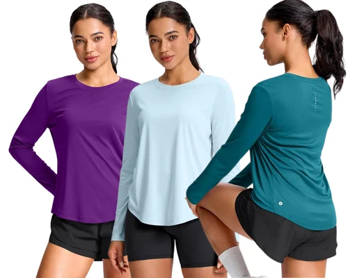 Women’s Lightweight Long Sleeve Workout Top $8.xx (Reg $19)