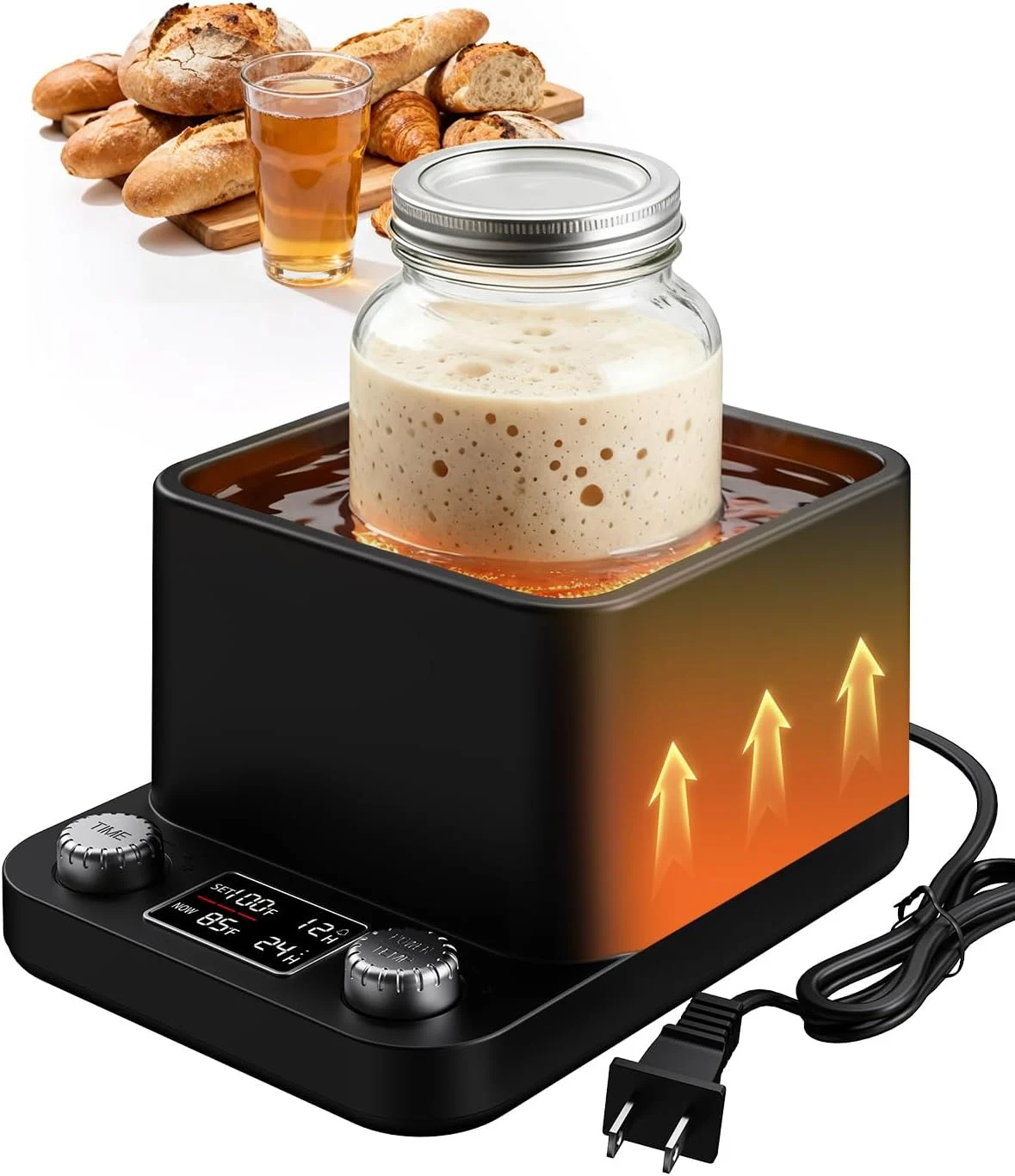 MQUPIN Sourdough Starter Warmer Only $9.xx (Reg. $20) at Amazon