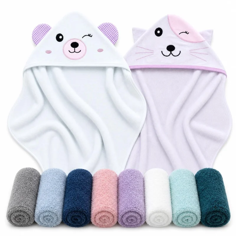 Cute Castle 2 Pack Hooded Baby Towel Deal: Save 50% at Amazon