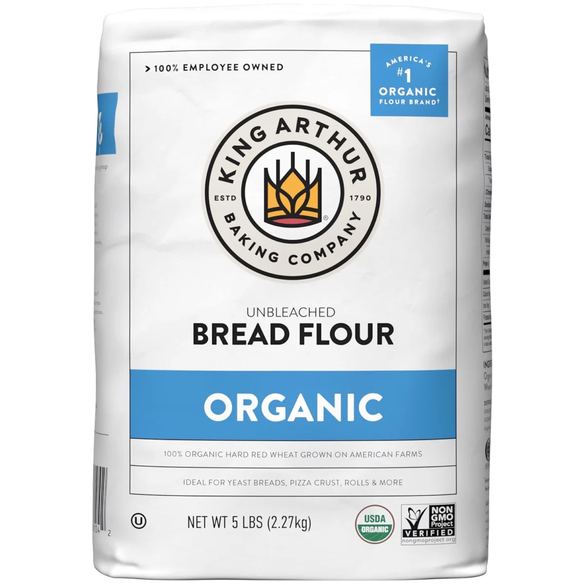 King Arthur Organic Bread Flour 5lb Only $6.xx Shipped on Amazon
