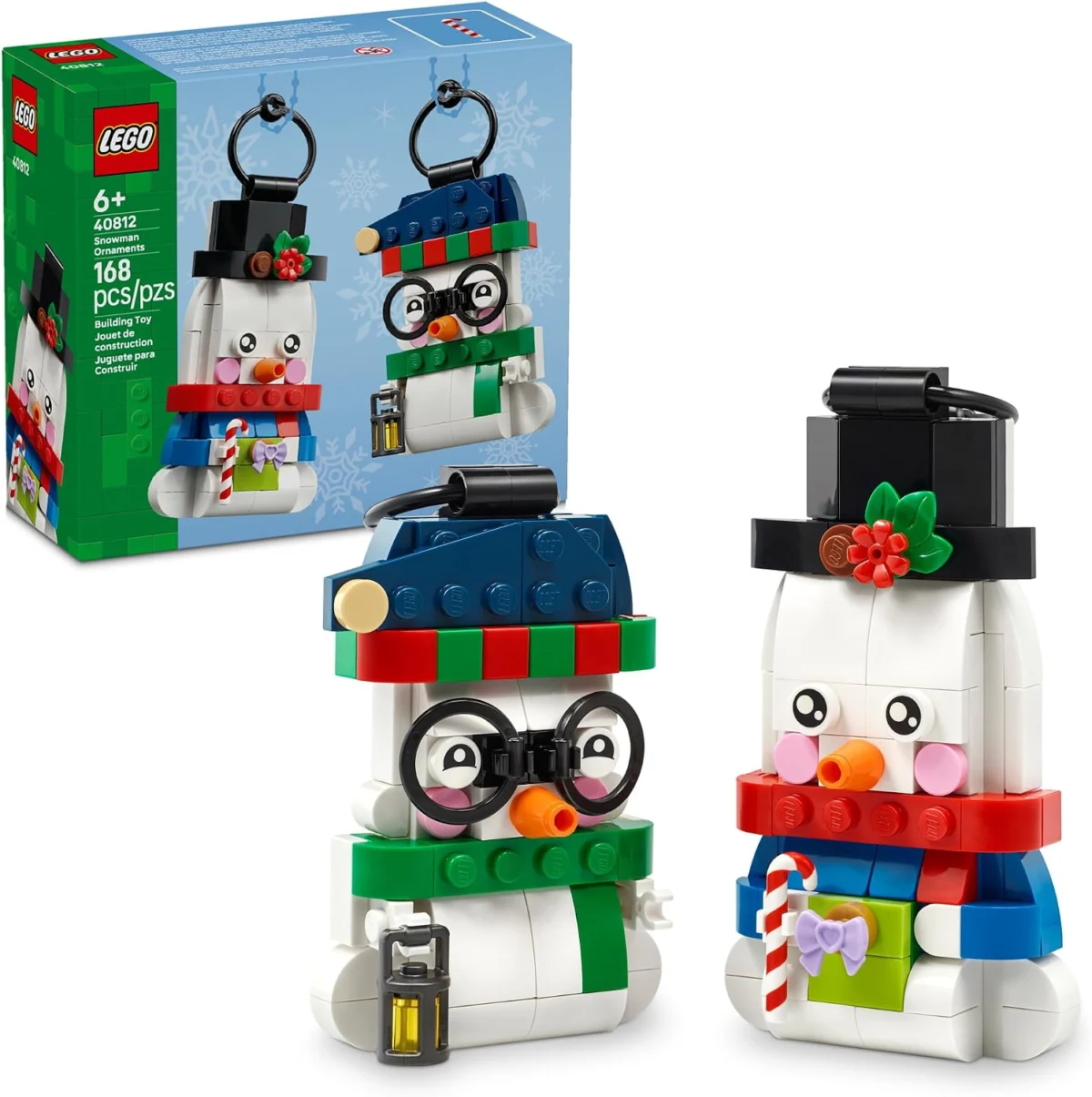 LEGO Snowman Ornaments Set Only $9.xx at Amazon