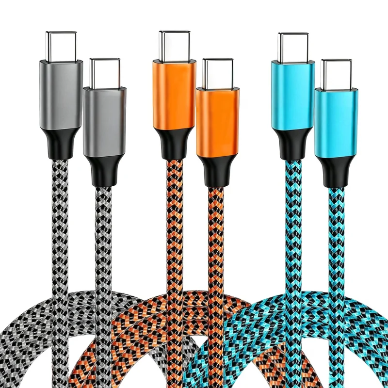 Exeric USB‑C to USB‑C Cable 60W 3‑Pack Deal: Save $8.xx at Amazon