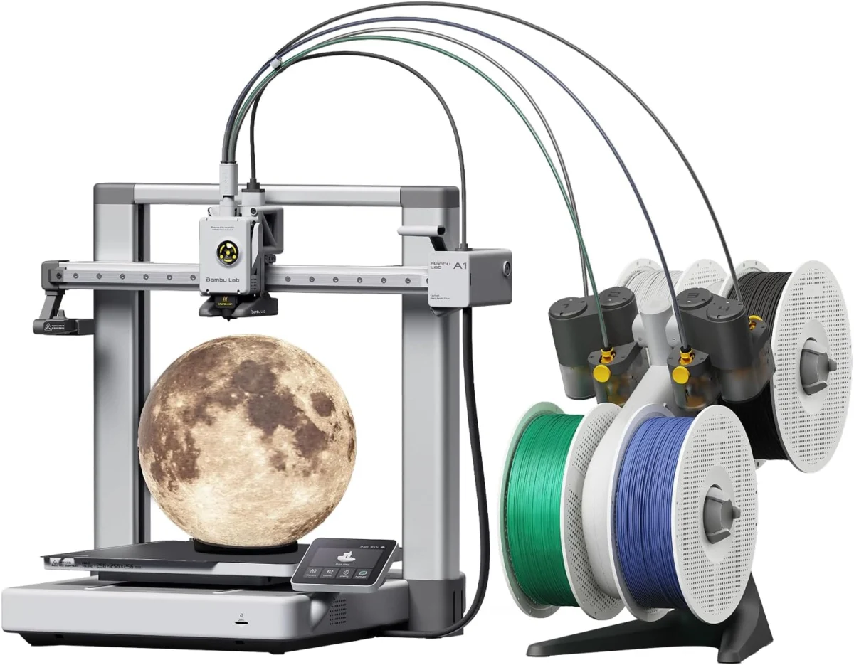 Bambu Lab A1 Combo 3D Printer Only $419.xx Free Shipping at Amazon
