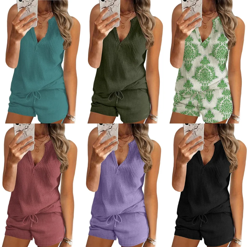 Ekouaer Women’s Two Piece Short Set Deal: Save $18.xx at Amazon