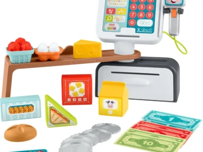 Fisher-Price Laugh & Learn Count & Shop Cash Register Toddler Playset $13.xx