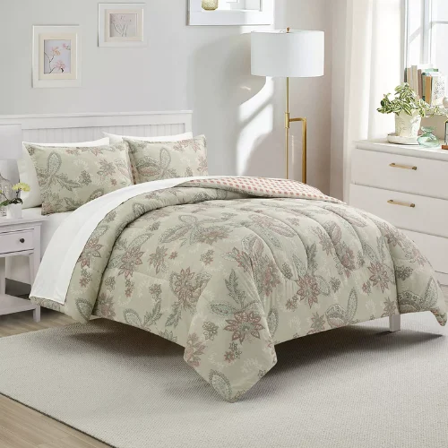Macy’s Juniper Reversible Comforter Set Only $11.96 (Reg. $80)