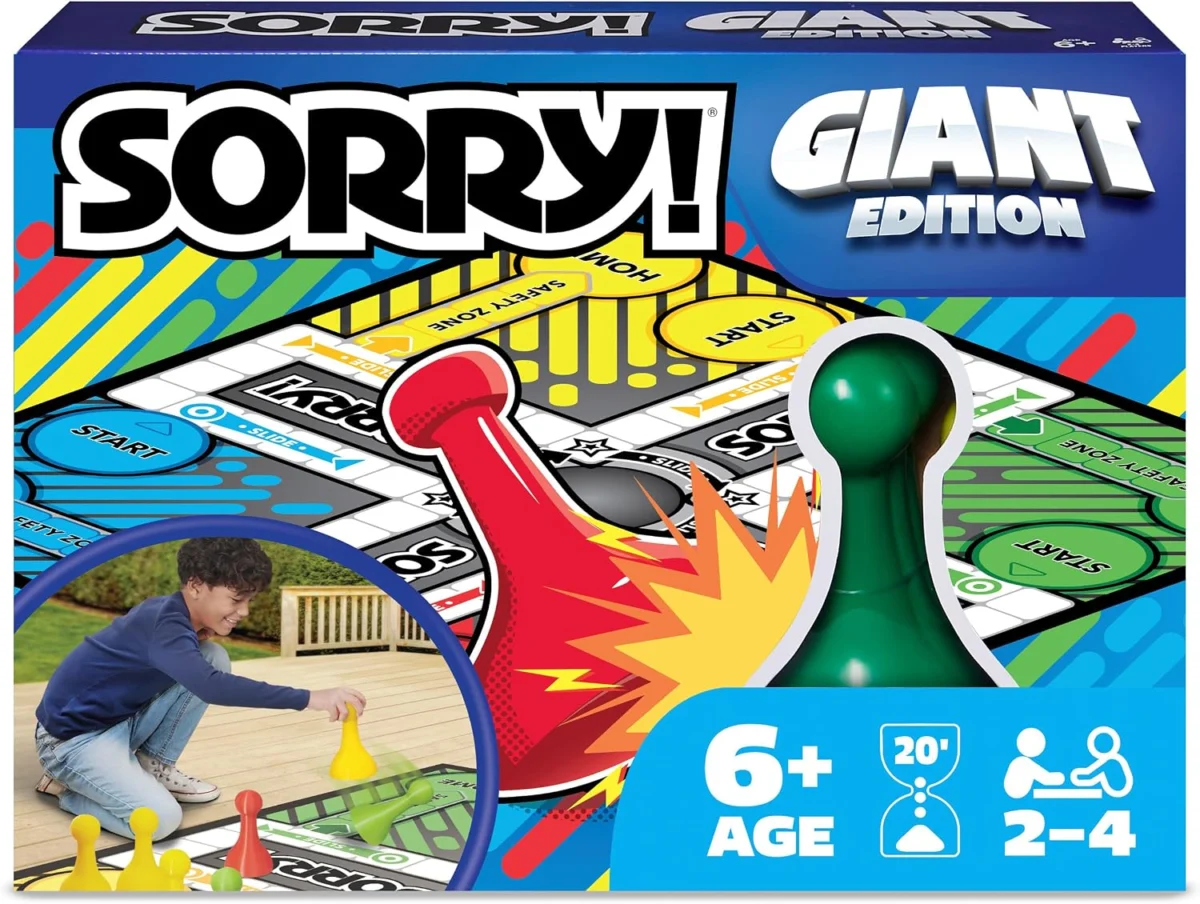 Spin Master Sorry! Giant Edition Only $19.xx (Reg. $55) at Amazon