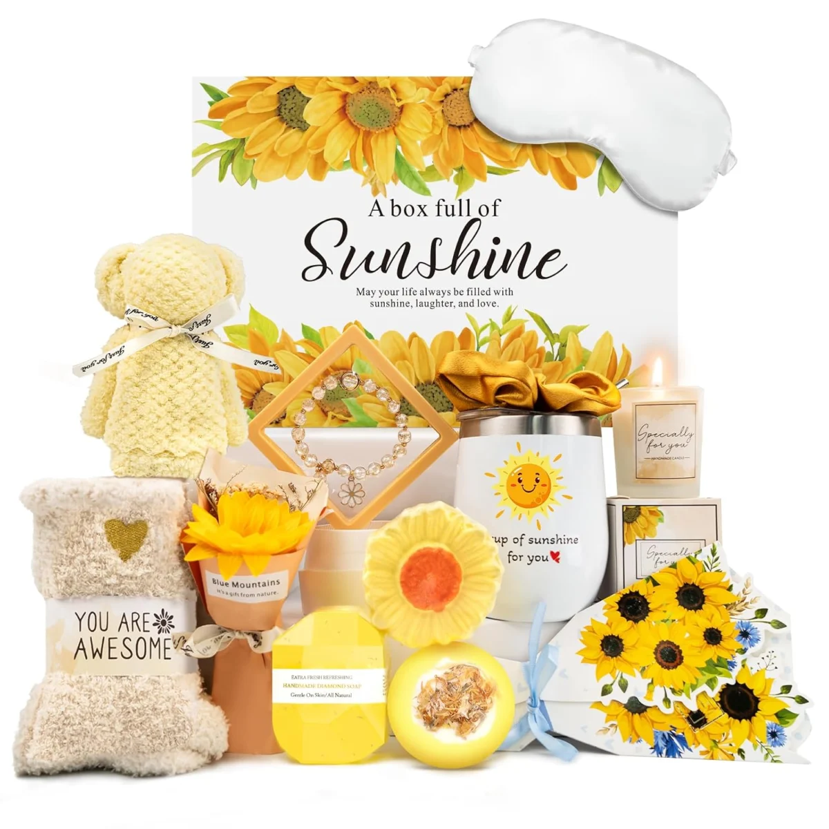 Betem Sunflower Spa Gift Basket Set Only $11.xx (Reg. $24)