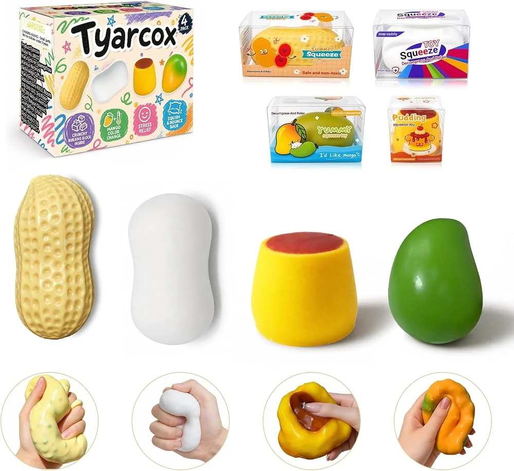 Tyarcox 4-Pack Stress Balls Only $25.xx (Reg. $29) at Amazon