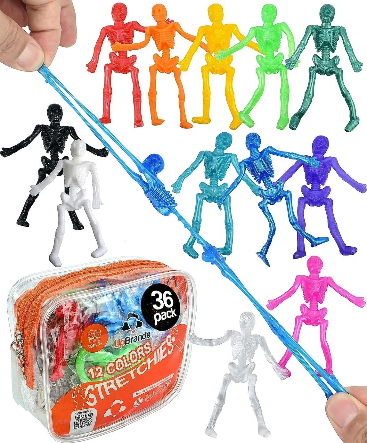 36-Pack Stretchy Skeleton Goodie Bags Only $7.xx (Reg. $13)