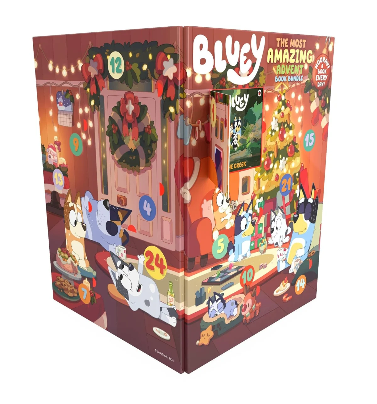 Bluey Advent Calendar Book Bundle Only $12.xx (Reg. $30) at Amazon